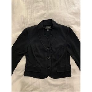 St. John Caviar Crop Blazer